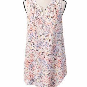 a.n.a Multicolor Floral Sleeveless Blouse